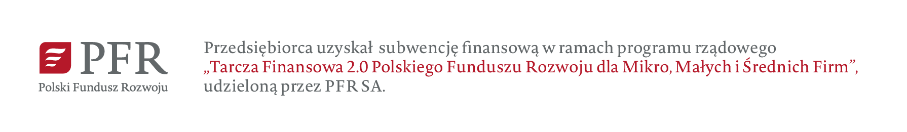 Polski Fundusz Rozwoju PFR S.A.